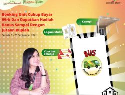 Miliki Rumah Idaman Hanya Rp. 99.000 dan Logam Mulia di BUS (Booking Unit Serentak) Zarindah Garden