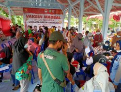 DPC Partai Gerindra Kabupaten Pangkep Adakan Program Vaksin C.19, Warga Berbondong Bondong Hadir