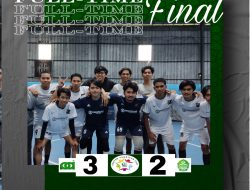 Tim Futsal HMJ Pendidikan Agama Islam Sabet Emas di Gebyar Tarbiyah 2021 UIN Alauddin Makassar