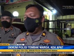 Adu Cekcok, Diduga Oknum Polisi Tembak Warga Di Makassar