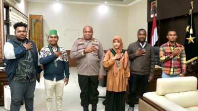 Badko HMI Papua-Papua Barat dan Polda Papua Siap Berkolaborasi