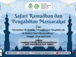 HMJ Manajemen Pendidikan Islam Gelar Safari Ramadhan di Kabupaten Sinjai