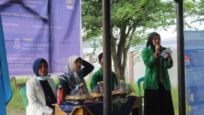 Edukasi Kesehatan, Prodi Farmasi dan HMJ Farmasi UIN Alauddin Gelar Pengabdian Masyarakat