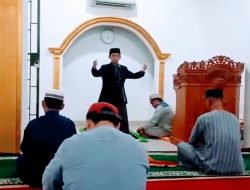Farhan Bocah Berusia 12 Tahun Isi Kultum di Masjid Mujahidin Romang Polong Gowa