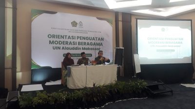 PUSKAISTEK LP2M UIN Alauddin Makassar Sukses Gelar Orientasi Penguatan Moderasi Beragama