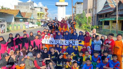 Gebrakan Baru, Mahasiswa KKN Angkatan 74 UINAM Kelurahan Batu-Batu Sukses Menggelar Fun Run Tingkat Kecamatan Marioriawa