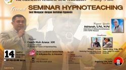 ITMT Indonesia akan gelar seminar Hypnoteaching dengan Tajuk Seni Mengajar dengan Sentuhan Hypnosis