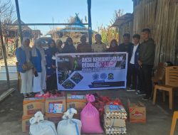 DEMA IAI Al-Amanah Tunjukkan Aksi Nyata, Bantu Korban Kebakaran di Balang Toa Kab. Jeneponto