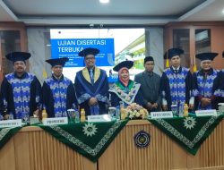 Peraih Gelar Doktor Ke-32 Unismuh Makassar, Usman DP: Berhasil Pertahankan Disertasi tentang Pendidikan Karakter