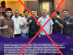 PC PMII Kota Makassar Bantah Pertemuan dengan Wamen HAM, Fokus Evaluasi Aksi dan Konsolidasi Internal