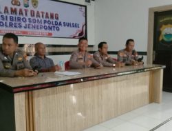 Kapolres Jeneponto menghadiri sosialisasi KUHP Nasional untuk Persiapan Implementasi 2026